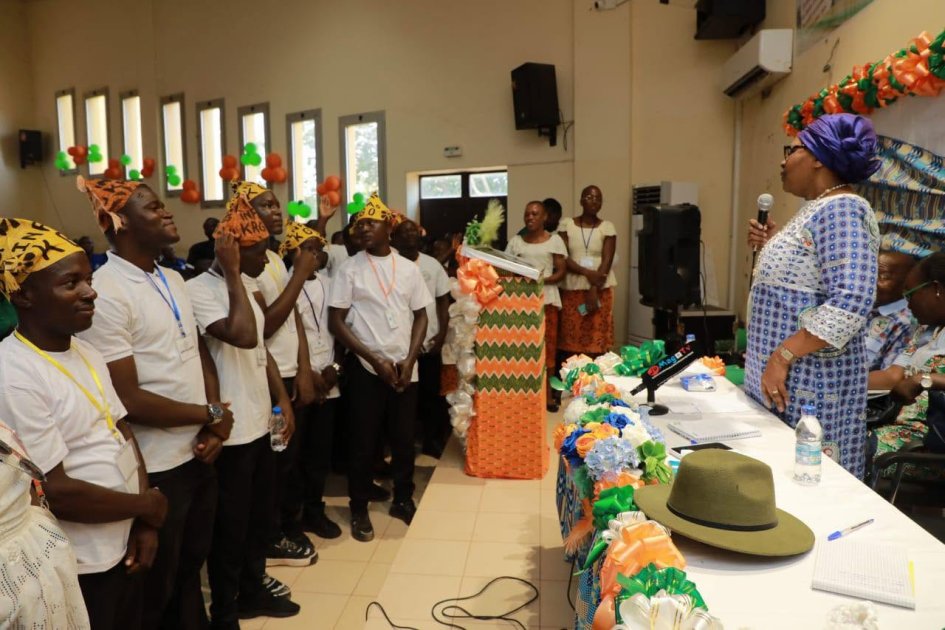 Santé: Rencontre de la Directrice Générale de l'INFAS avec les étudiants de l'antenne de Korhogo.