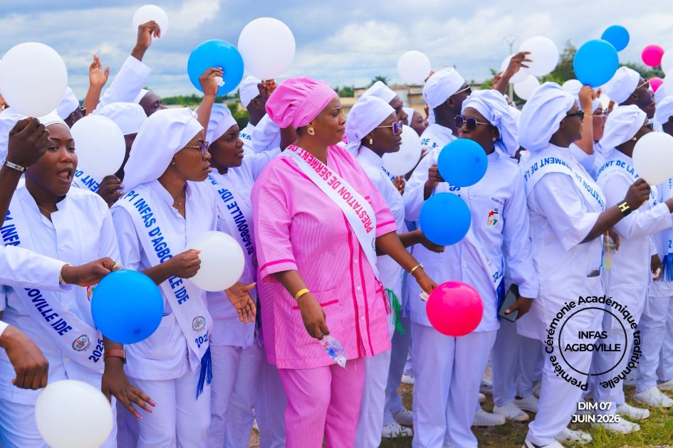 Première cérémonie académique de l’INFAS Antenne d’AGBOVILLE