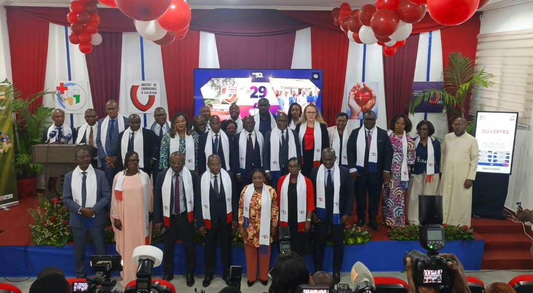 Cérémonie de lancement des 50ans de l'Institut de Cardiologie d'Abidjan (ICA)