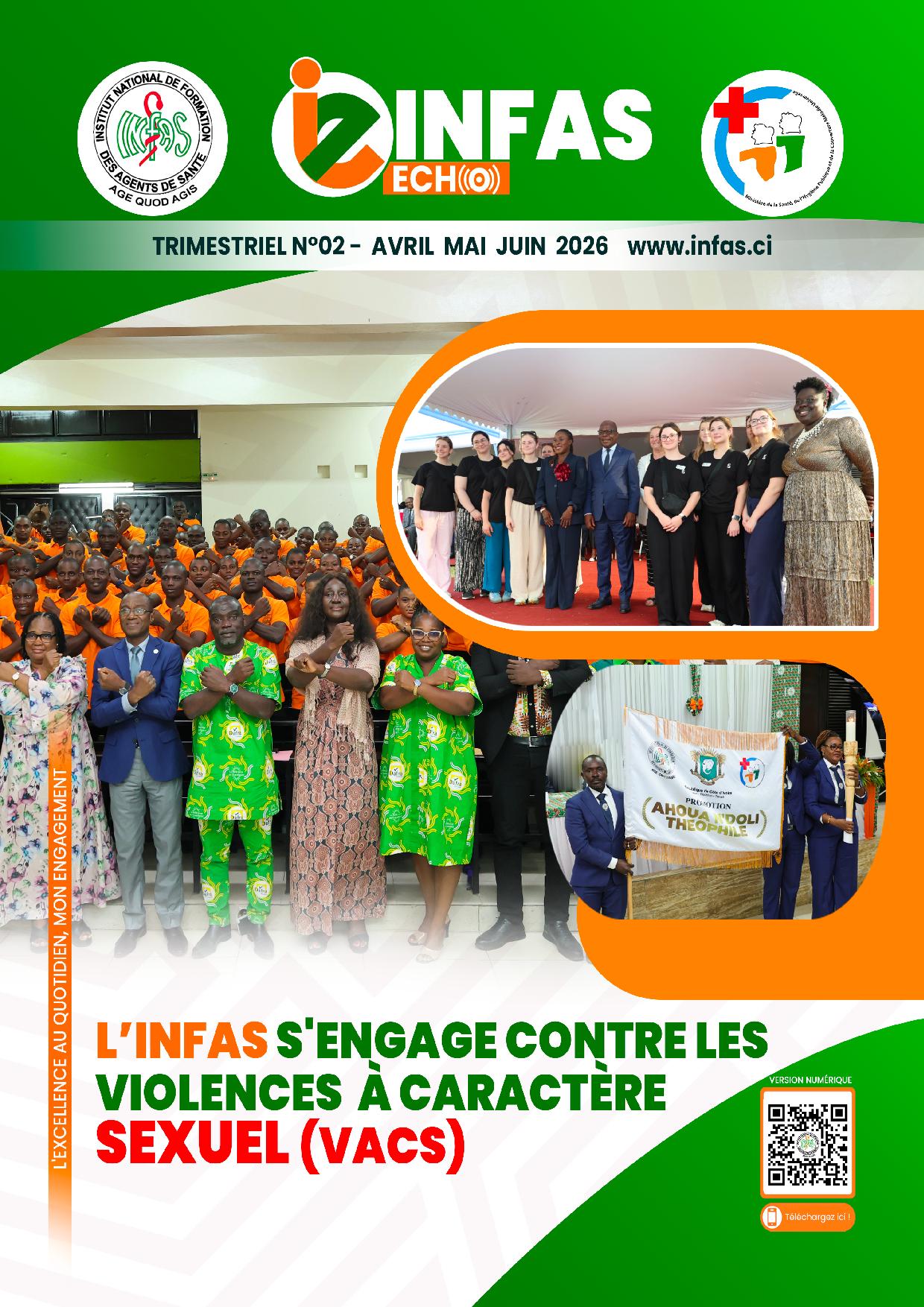 L'INFAS S'ENGAGE CONTRE LES VIOLENCES À CARACTÈRE SEXUEL (VACS)